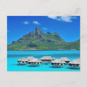 Postcard Bora Bora, Sous-Le-Vent, Französisch-Poly Postkarte