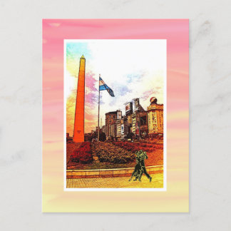 Postcard Buenos Aires Argentina Postkarte