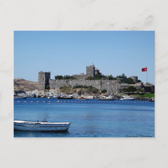 Postcard Burg Bodrum - Türkei Postkarte (Vorderseite)