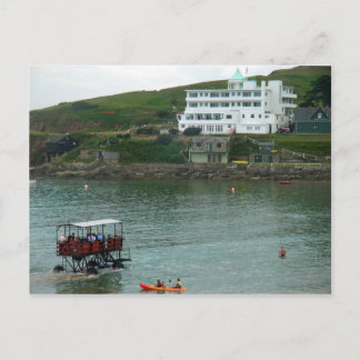 Postcard Burgh Island Hotel, Devon, England Postkarte