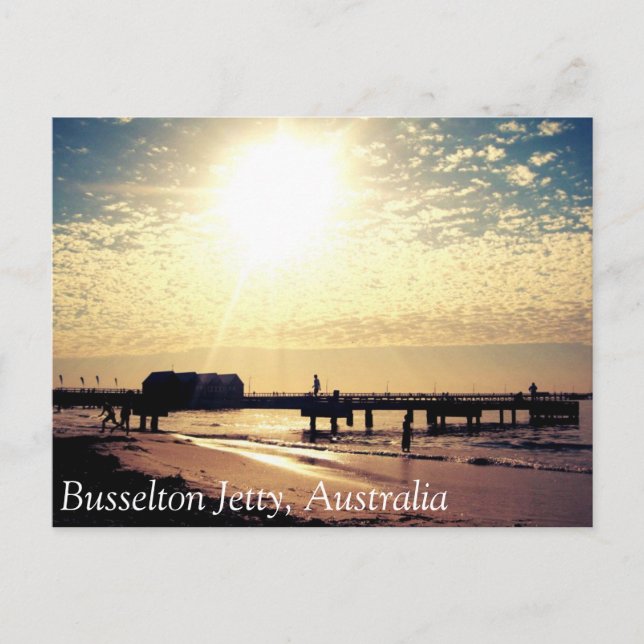 Postcard Busselton Australien Postkarte (Vorderseite)