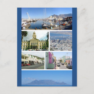 Postcard Captown Montage, Südafrika Postkarte