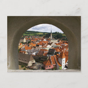 Postcard Cesky Krumlov, Tschechische Republik Postkarte