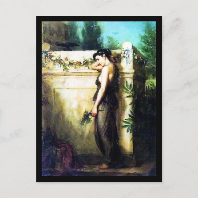 Postcard-Classic Art-Waterhouse 4 Postkarte (Vorderseite)