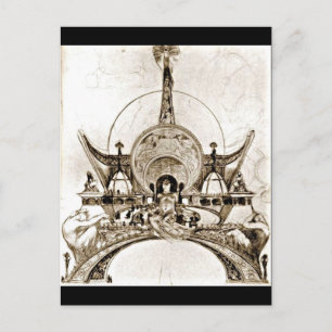 Postcard-Classic/Vintag-Alphonse Mucha 63 Postkarte