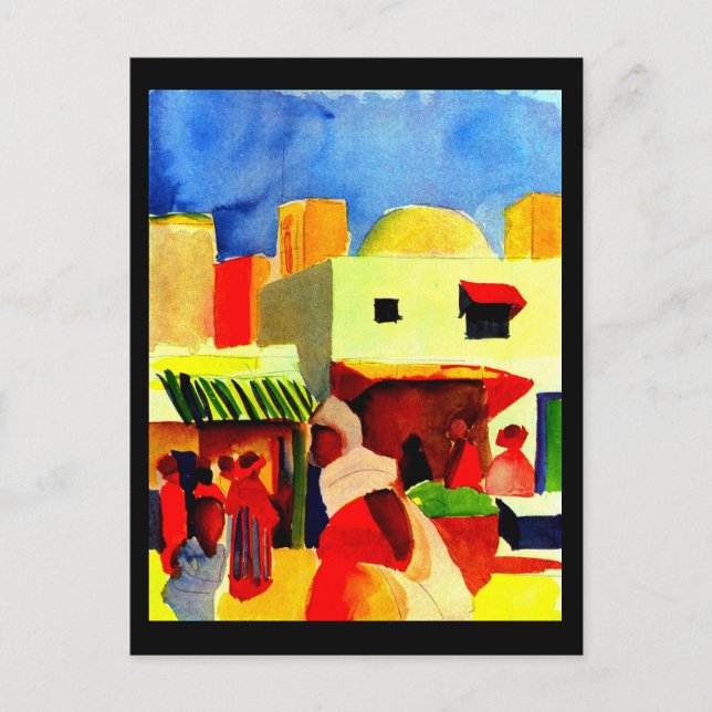 Postcard-Classic/Vintag-August-Macke 15 Postkarte (Vorderseite)