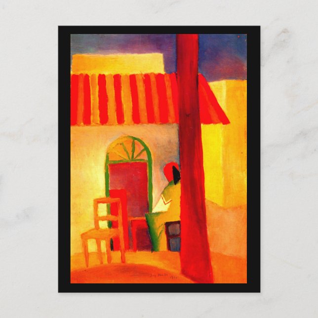 Postcard-Classic/Vintag-August-Macke 8 Postkarte (Vorderseite)