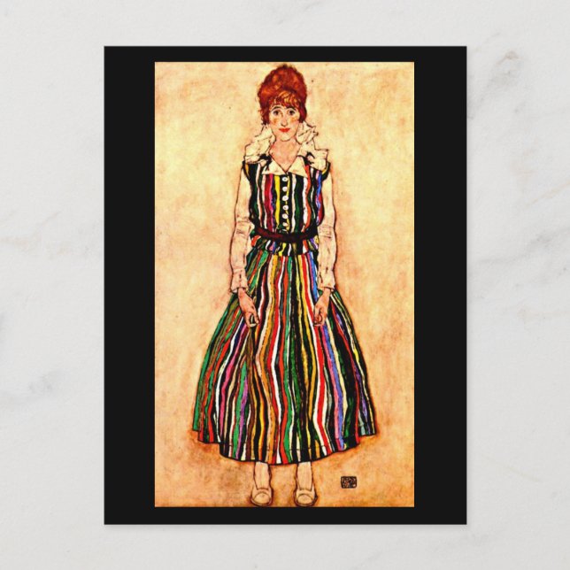 Postcard-Classic/Vintag-Egon Schiele 13 Postkarte (Vorderseite)