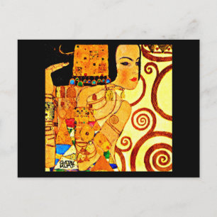 Postcard-Classic/Vintag-Gustav Klimt 20 Postkarte