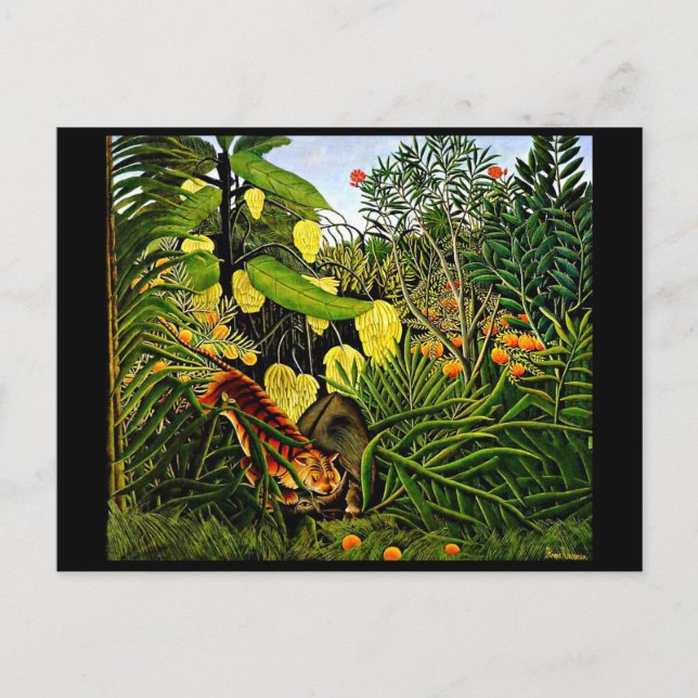 Postcard-Classic/Vintag-Henri Rousseau 12 Postkarte (Vorderseite)