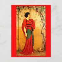 Postcard-Classic/Vintag-John William Godward 3