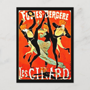 Postcard-Classic/Vintag-Jules Chéret 17 Postkarte