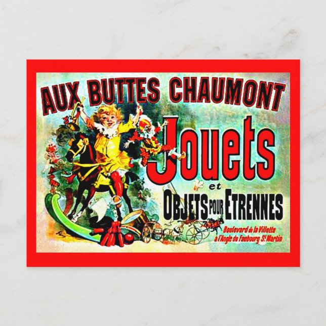 Postcard-Classic/Vintag-Jules Chéret 23 Postkarte (Vorderseite)