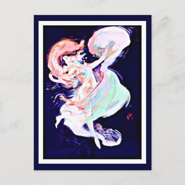 Postcard-Classic/Vintag-Jules Chéret 38 Postkarte (Vorderseite)