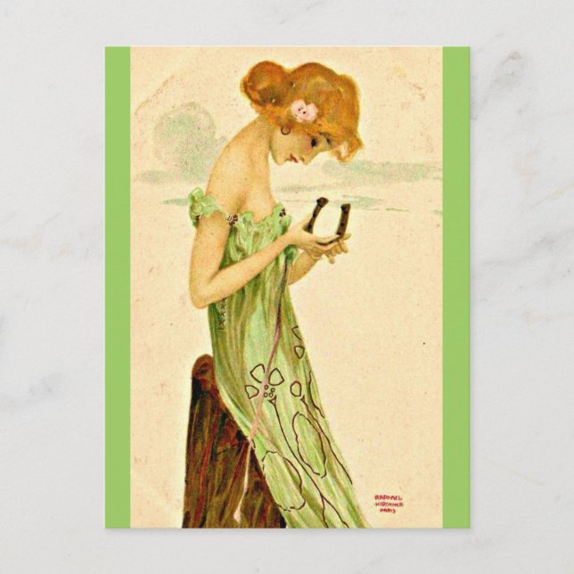 Postcard-Classic/Vintag-Raphael Kirchner 13 Postkarte (Vorderseite)