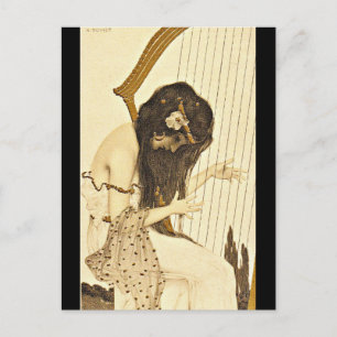 Postcard-Classic/Vintag-Raphael Kirchner 22 Postkarte