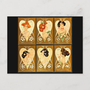 Postcard-Classic/Vintag-Raphael Kirchner 23 Postkarte