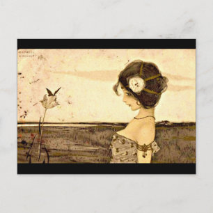 Postcard-Classic/Vintag-Raphael Kirchner 34 Postkarte