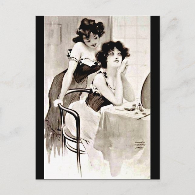 Postcard-Classic/Vintag-Raphael Kirchner 37 Postkarte (Vorderseite)