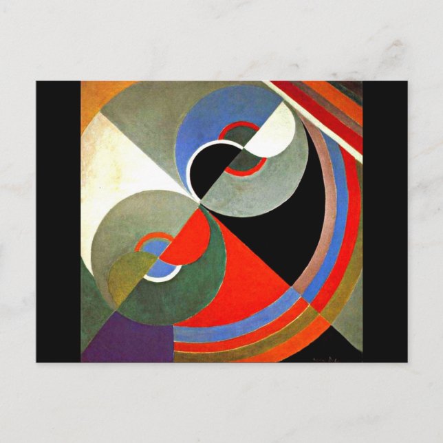 Postcard-Classic/Vintag-Robert-Delaunay 13 Postkarte (Vorderseite)