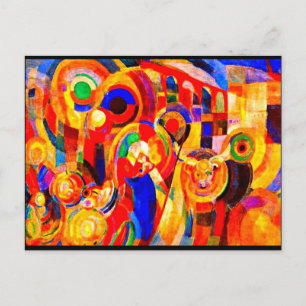 Postcard-Classic/Vintag-Robert-Delaunay 6 Postkarte