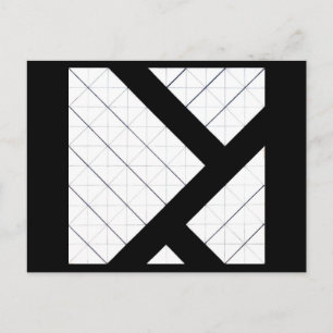 Postcard-Classic/Vintag-Theo Van Doesburg 25 Postkarte