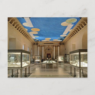Postcard Cy Twombly Ceiling, Louvre Museum Postkarte