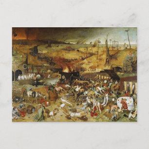 Postcard Der Triumph des Todes Pieter Brueghel Postkarte