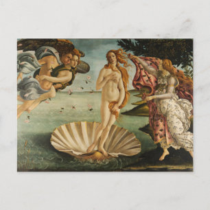 Postcard Die Geburt von Venus Sandro Botticelli Postkarte