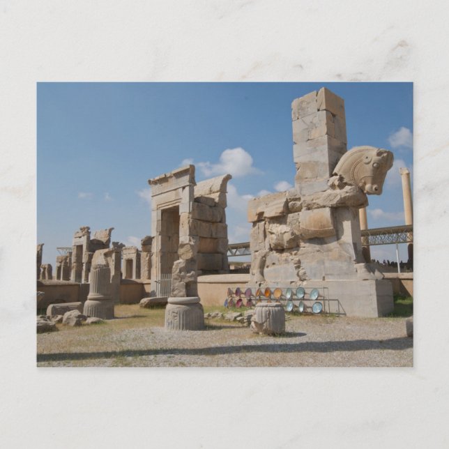 Postcard - Die Ruinen von Persepolis, Iran Postkarte (Vorderseite)