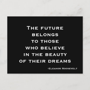 Postcard Dream, Glaube, Motivierend Postkarte