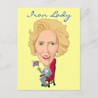 Postcard Ehemaliger britischer Premierminister Iro
