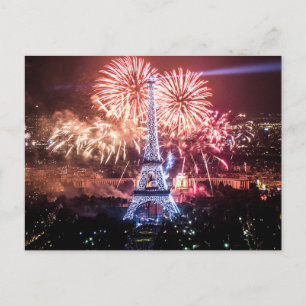 Postcard Eiffel Tower, Paris Frankreich Postkarte