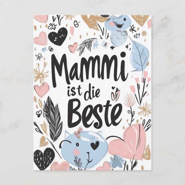 Postcard Einladungspostkarte (Vorderseite)