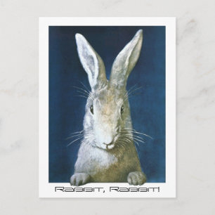 Postcard Familie Speicher Glück Sprichwort Rabbit, Postkarte