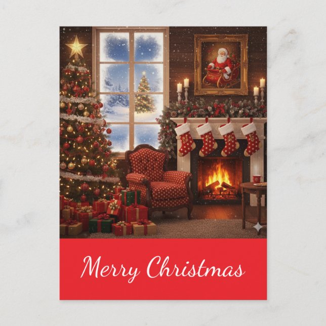 Postcard Feiertagspostkarte (Vorderseite)