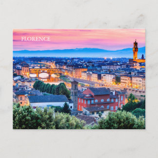 POSTCARD Florence, Italien Postkarte