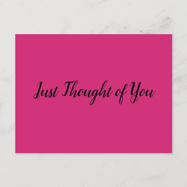 Postcard - Gedanken: Herzlichen Glückwunsch! Postkarte (Vorderseite)