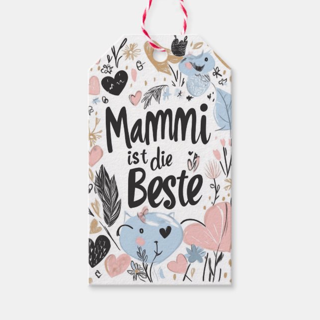Postcard Geschenkanhänger (Vorderseite)