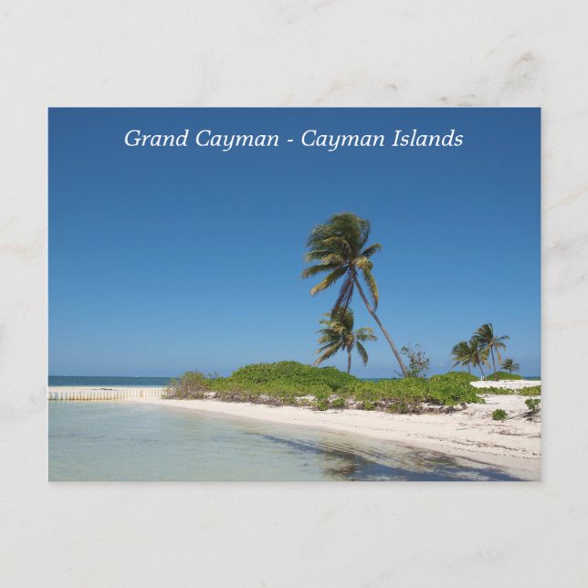 Postcard - Grand Cayman - Kaimaninseln Postkarte (Vorderseite)