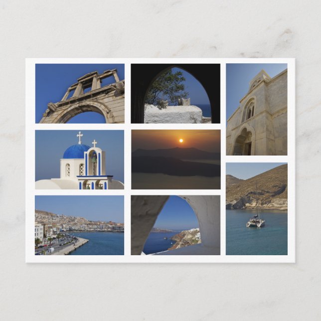 Postcard-Griechenland Postkarte (Vorderseite)