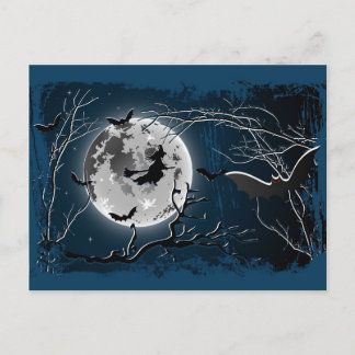 Postcard Happy Halloween Postkarte
