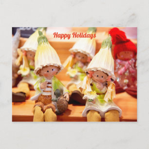 Postcard Happy Holidays Postkarte