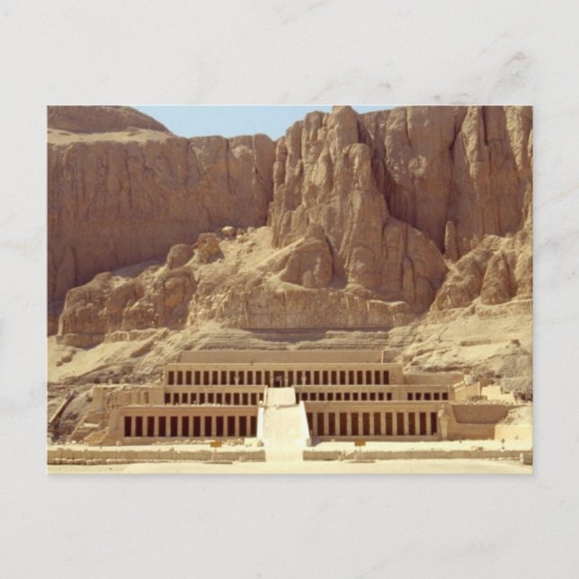 Postcard Hatshepsut Temple, Deir El Bahri, Ägypten Postkarte (Vorderseite)