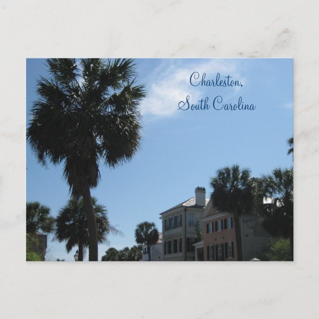 Postcard ~ Historisches Charleston Postkarte (Vorderseite)