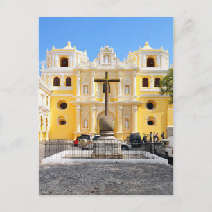 Postcard La Merced Church, Antigua, Guatemala Postkarte