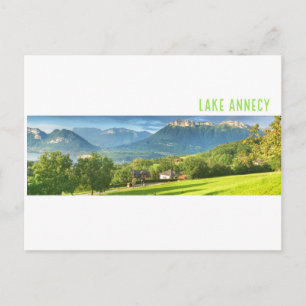 Postcard Lake Annecy Postkarte