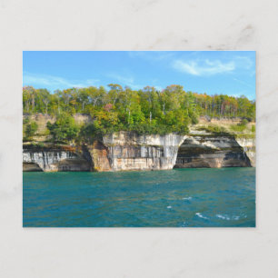Postcard/Lake Superior National Shoreline Postkarte