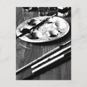Postcard-Liebe des Kunstmalens Postkarte