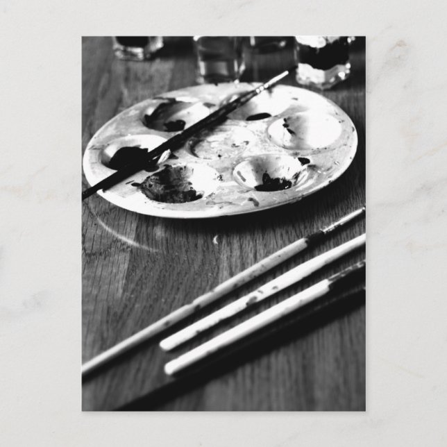 Postcard-Liebe des Kunstmalens Postkarte (Vorderseite)